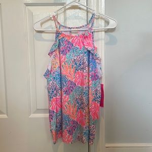 Lily Pulitzer Ruffle Tank